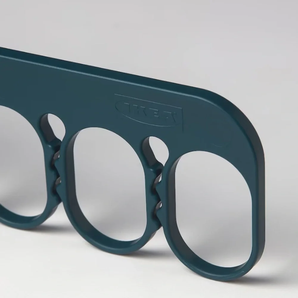 Multi-Functional Blue Hanger for Home Organization